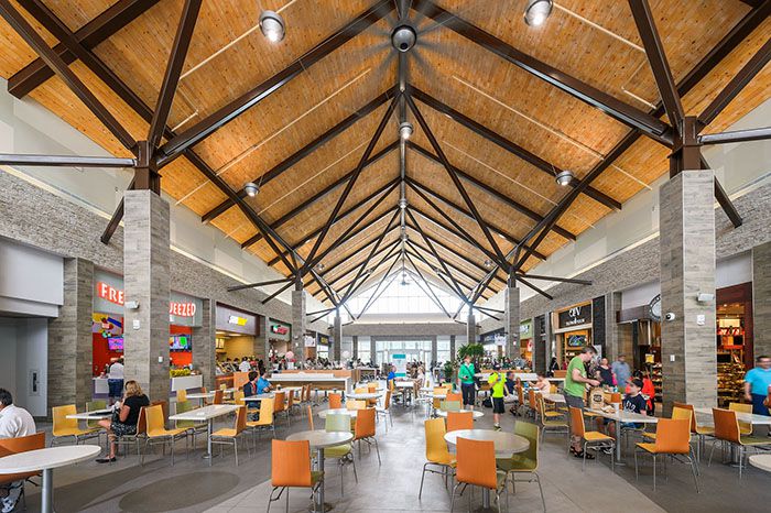 eatery Outlet Collection at Niagara cafeteria