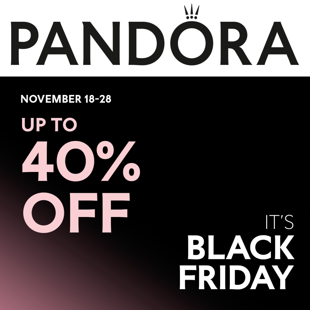 Receive up to 40 off your Pandora purchase Outlet Collection at Niagara