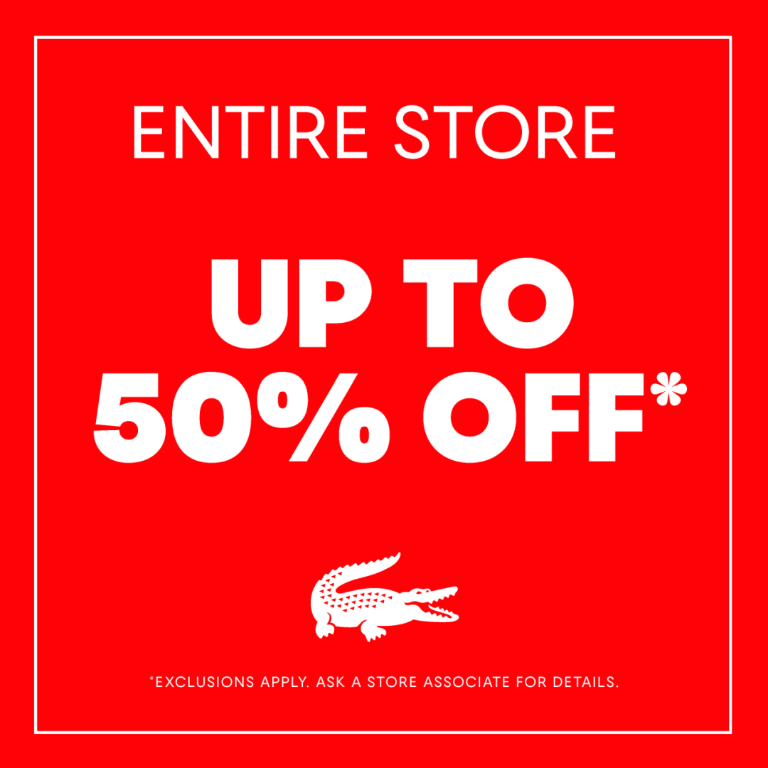 outlet store lacoste