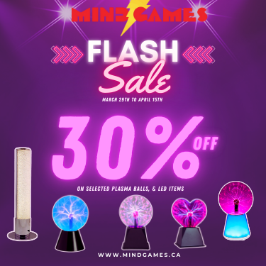 30% Off on Plasma Balls, LED Neon and Liquid Lamps! icon