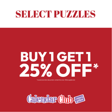 Select Puzzles Buy 1 Get 1 25% off* icon