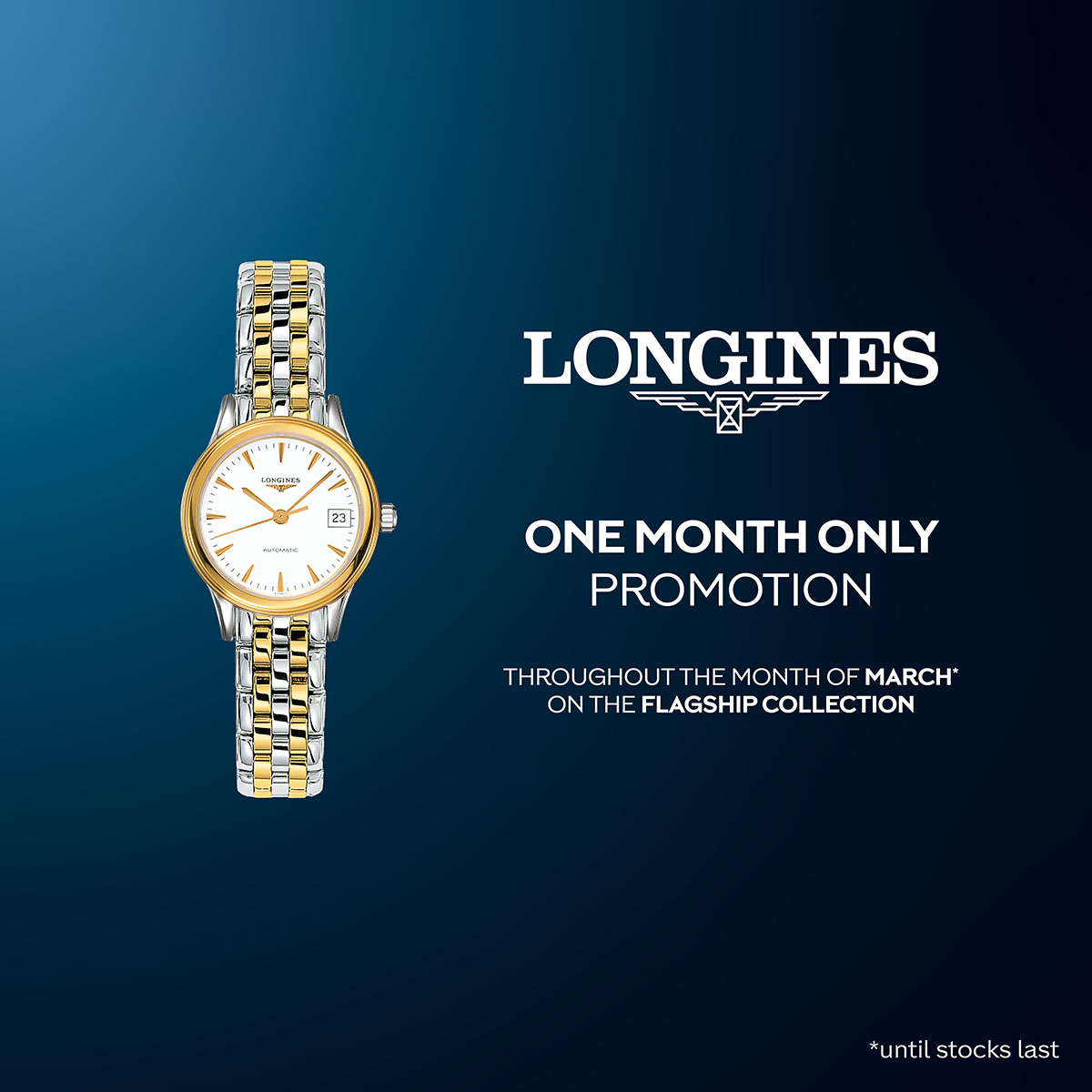 LONGINES ONE MONTH PROMOTION ONLY icon