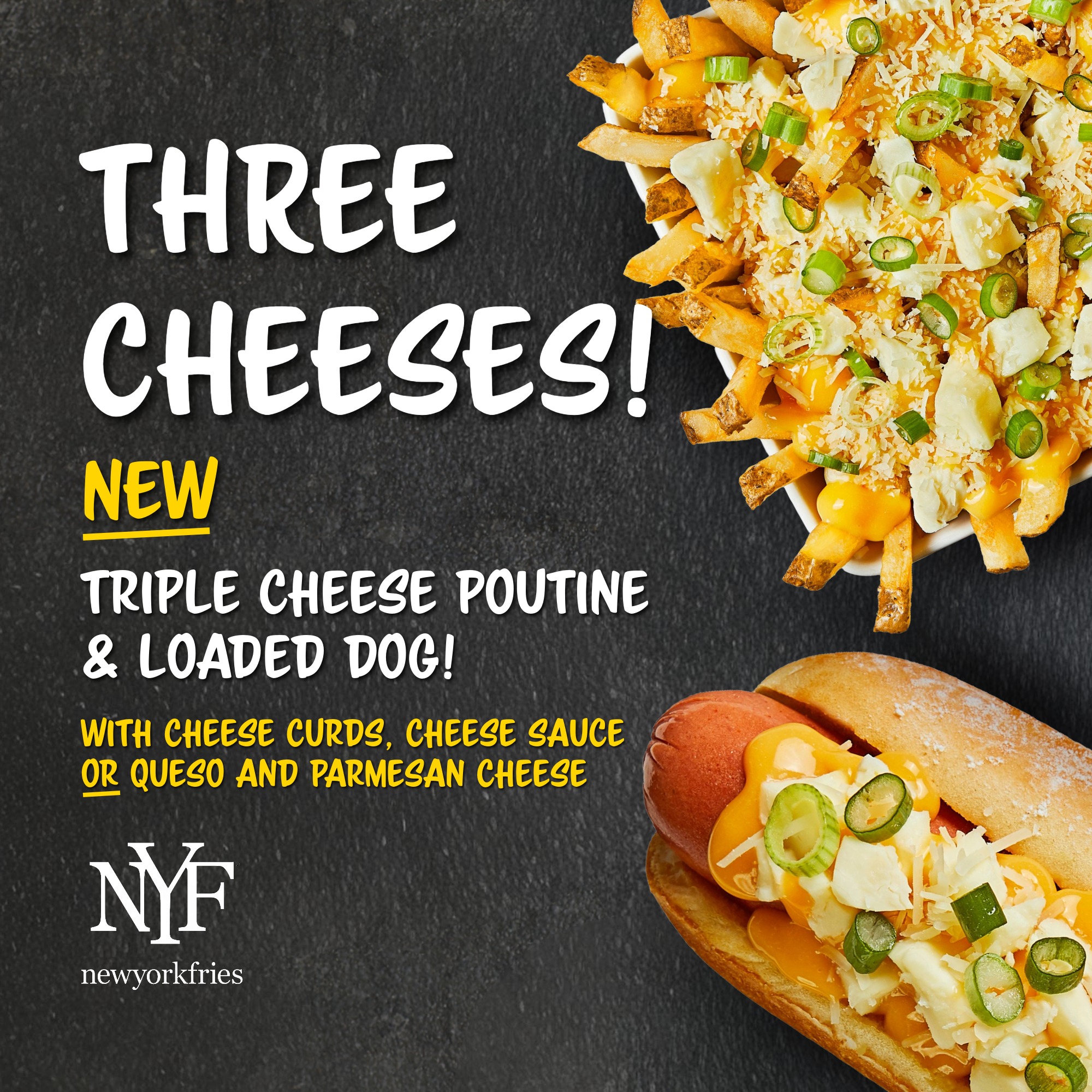 NEW Triple Cheese Poutine &amp; Loaded Dog icon